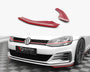 VW - Golf GTI / GTD MK7 Facelift: Maxton Front Side Splitters