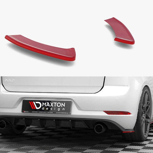 VW - Golf GTI MK7 Facelift: Maxton Rear Side Splitters V2
