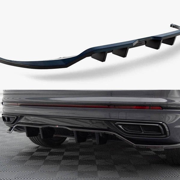 VW - Tiguan R Line MK2 Facelift: Maxton Rear Splitter (Vertical Bars)