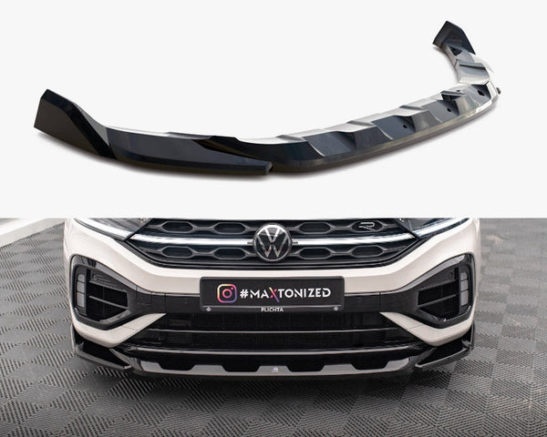 VW - T-Roc R / R Line MK1 Facelift: Maxton Front Splitter V2