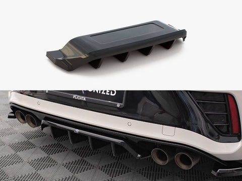 VW - T-Roc R / R Line MK1 Facelift: Maxton Rear Splitter (Vertical Bars)