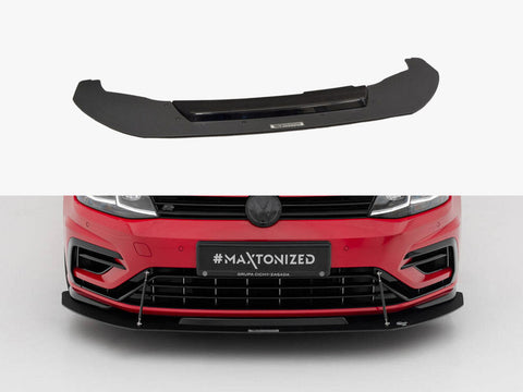 VW - Golf 7 R / R Line Facelift: Maxton Hybrid Front Racing Splitter