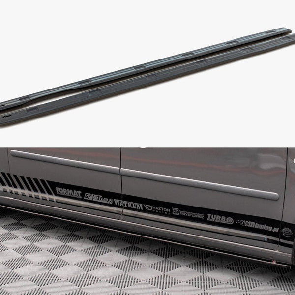VW - Caddy Long MK3 Facelift (2010-2015): Maxton Side Skirts