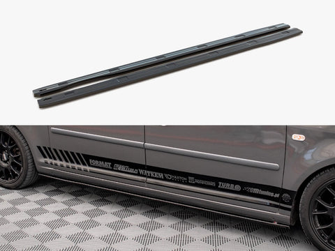 VW - Caddy Long MK3 Facelift (2010-2015): Maxton Side Skirts