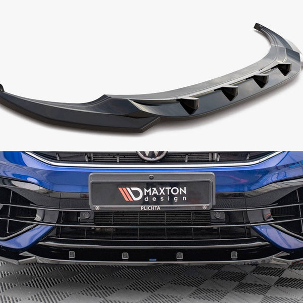 VW - Tiguan R / R Line MK2 Facelift (2020-): Maxton Front Splitter V3