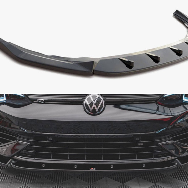 VW - Golf R MK8: Maxton Front Splitter V2