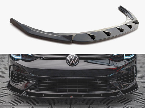 VW - Golf R MK8: Maxton Front Splitter V2