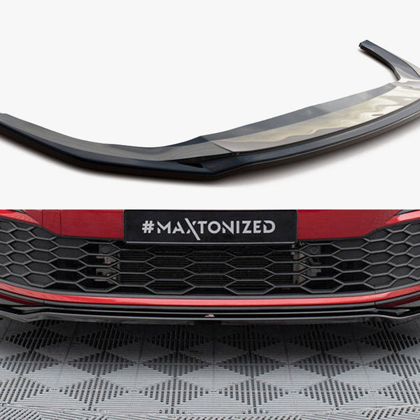 VW - Golf GTI / GTE / GTD / R Line MK8: Maxton Front Splitter V4