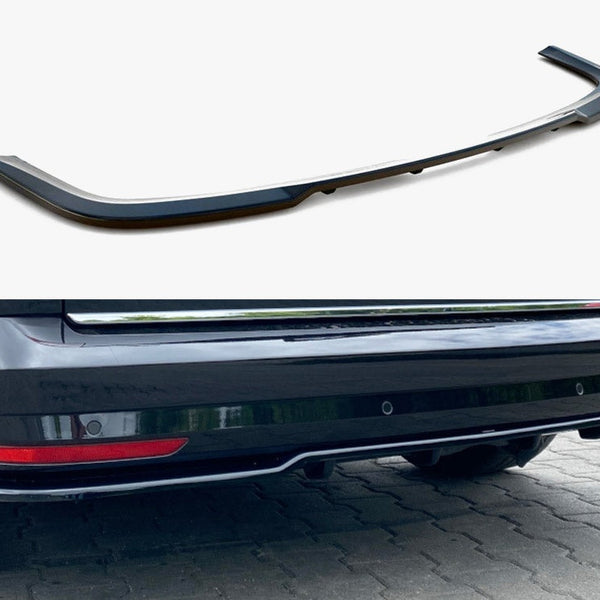 VW - Caddy MK4: Maxton Rear Splitter (Vertical Bars)