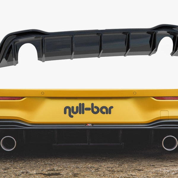 VW - Golf MK8 (GTI Look): Maxton Rear Diffuser