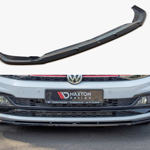 VW - Polo GTI / R Line MK6: Maxton Front Splitter V1
