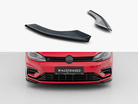 VW - Golf R / R Line MK7 Facelift: Maxton Front Side Splitters