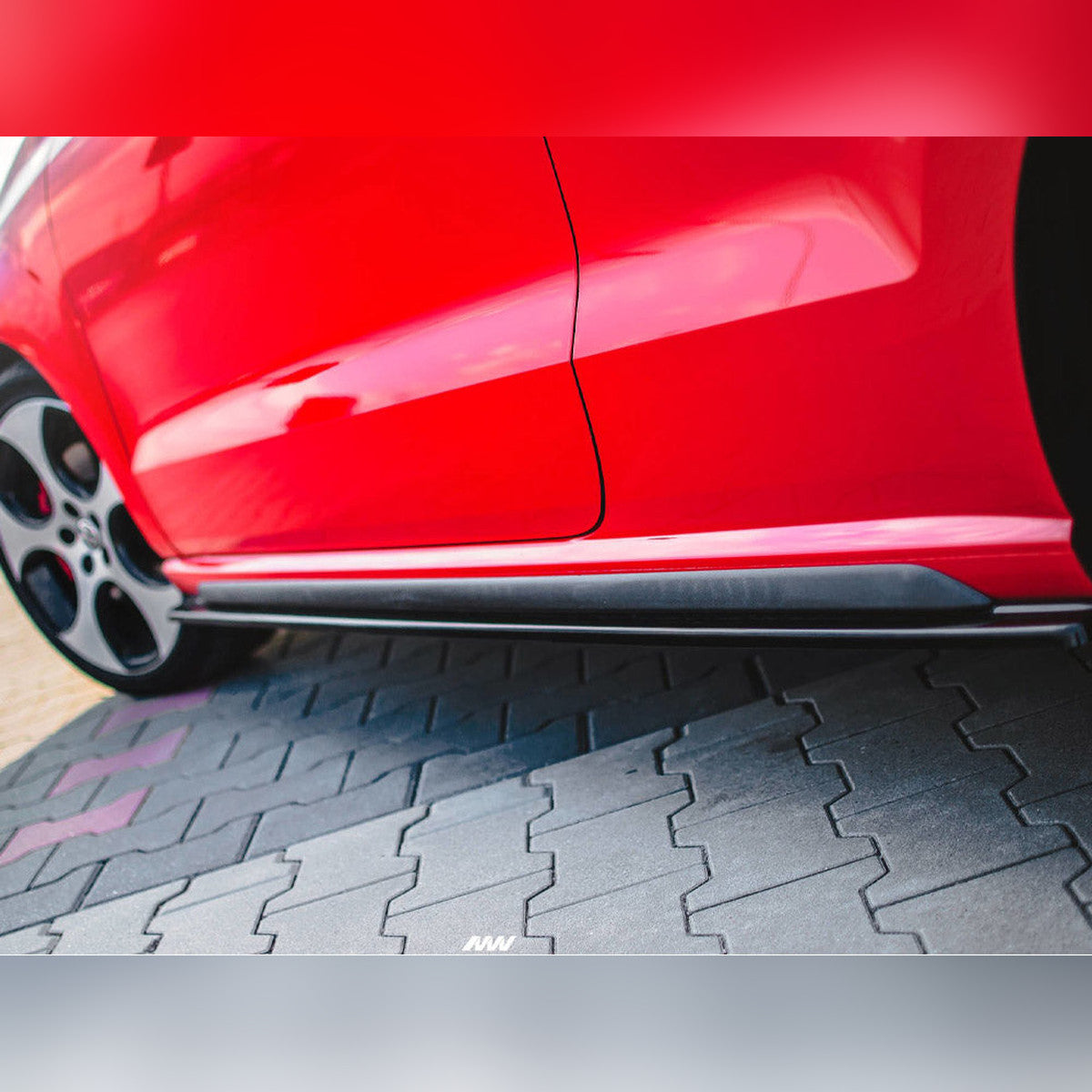 vw polo gti mk5 maxton side skirts