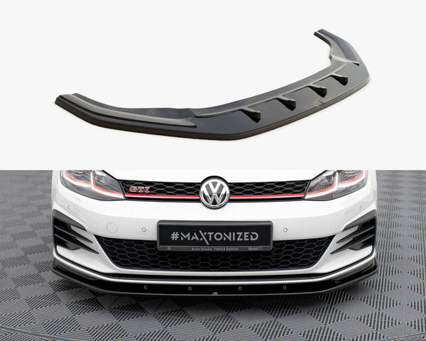 VW - Golf GTI / GTD MK7 Facelift: Maxton Front Splitter V1