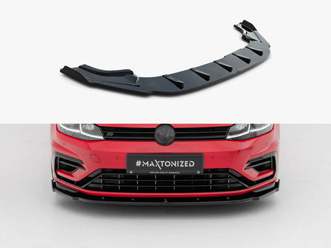 VW - Golf R / R Line MK7 Facelift: Maxton Front Splitter V1