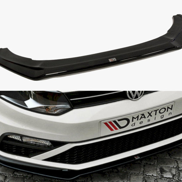 VW - Polo GTI MK5 Facelift: Maxton Front Splitter V2