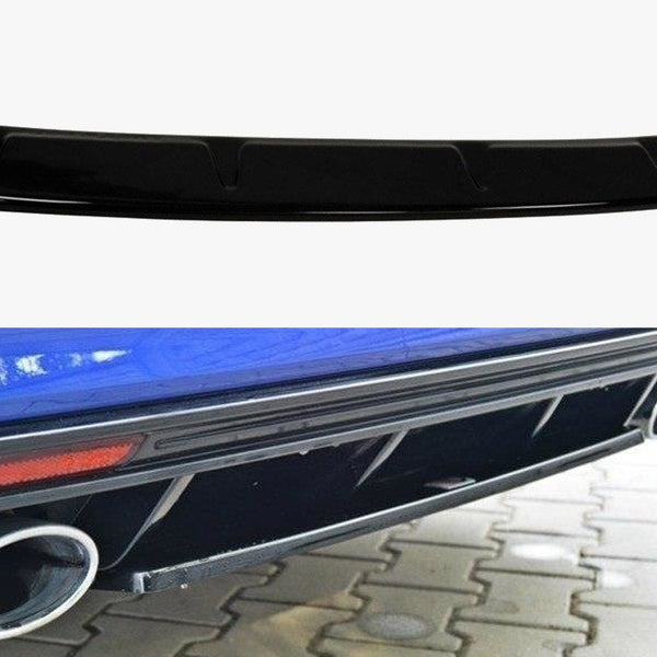 VW - Golf R MK7 Estate: Maxton Central Rear Splitter