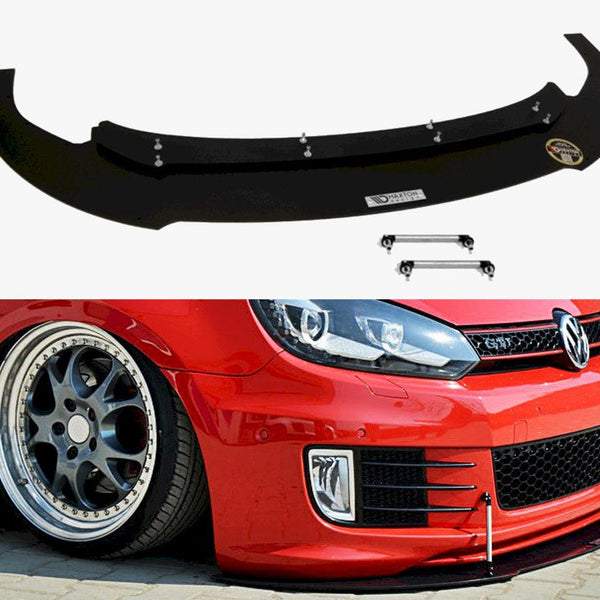 VW - Golf MK6 GTI 35TH: Maxton Front Racing Splitter