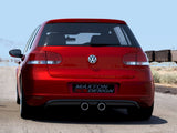 vw golf v r32 look for vw golf vi 2008 2012 maxton rear diffuser