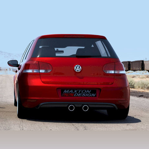 vw golf v r32 look for vw golf vi 2008 2012 maxton rear diffuser
