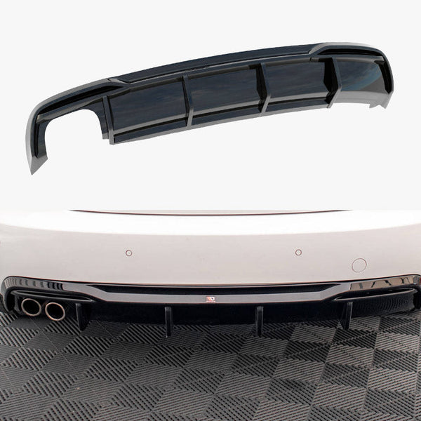 Audi - A5 Sportback 8T Facelift (Version with dual exhausts on one side): Maxton Rear Diffuser