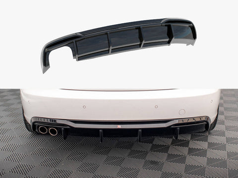 Audi - A5 Sportback 8T Facelift (Version with dual exhausts on one side): Maxton Rear Diffuser