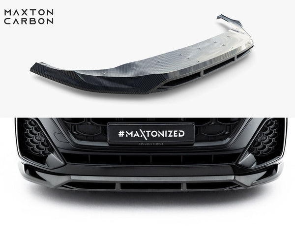 Audi - SQ8 / Q8 S Line MK1 Facelift: Maxton Pre-preg Carbon Fibre Front Splitter