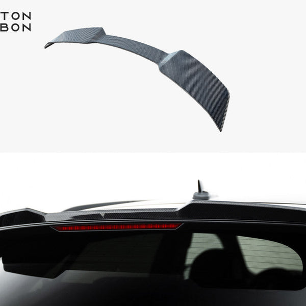 Audi - SQ8 / Q8 S Line MK1 Facelift: Maxton Carbon Fibre Boot Spoiler (Upper)