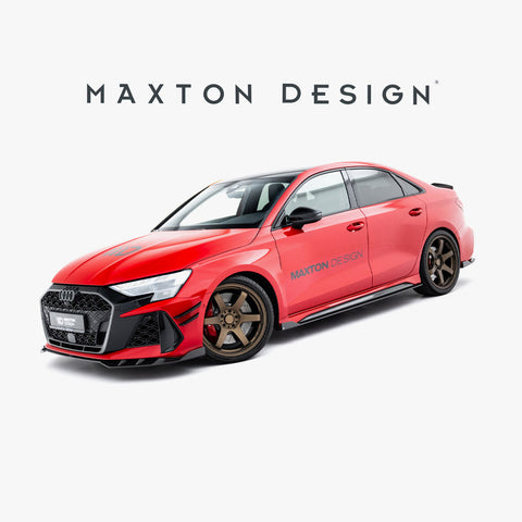 audi rs3 sedan 8y facelift maxton full body kit pre preg carbon fibre