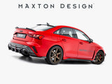 audi rs3 sedan 8y facelift maxton set of pre preg carbon fibre side skirts
