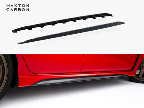 Audi - RS3 Sedan 8Y Facelift: Maxton Pre-preg Carbon Fibre Side Skirts V2