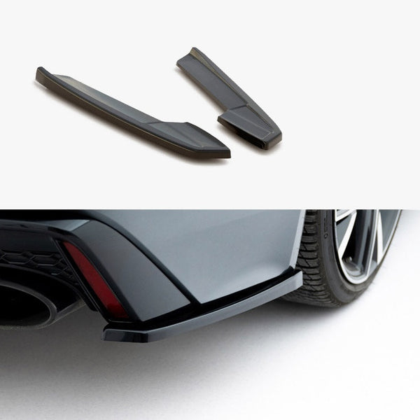 Audi - RS6 C8: Maxton Rear Side Splitters V1