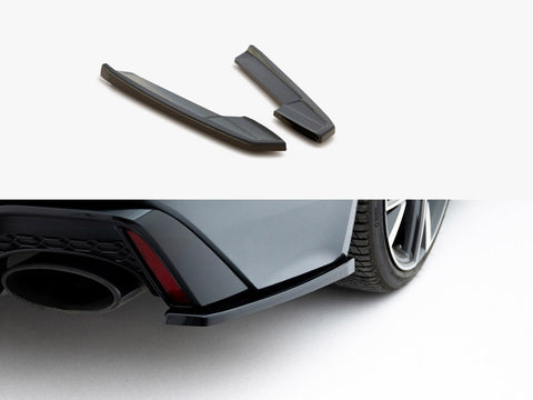 Audi - RS6 C8: Maxton Rear Side Splitters V1