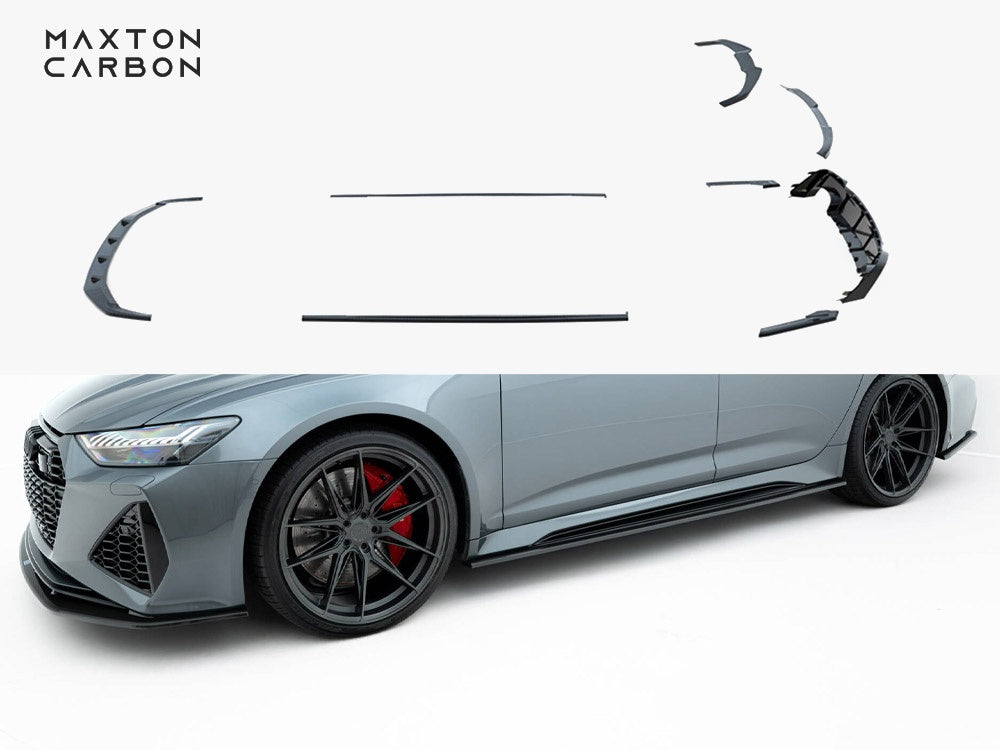 Audi - RS6 C8: Maxton Full Body Kit Pre-preg Carbon Fibre