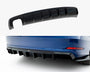 Audi - A3 Sedan 8V (Version with dual exhaust tips on one side): Maxton Rear Diffuser