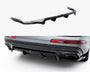 Audi - Q7 S Line MK2 Facelift 2: Maxton Rear Splitter (Vertical Bars)