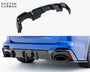 Audi - RS6 C8 (version with towbar): Maxton Pre-preg Carbon Fibre Rear Diffuser