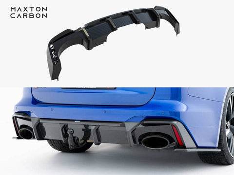 Audi - RS6 C8 (version with towbar): Maxton Pre-preg Carbon Fibre Rear Diffuser
