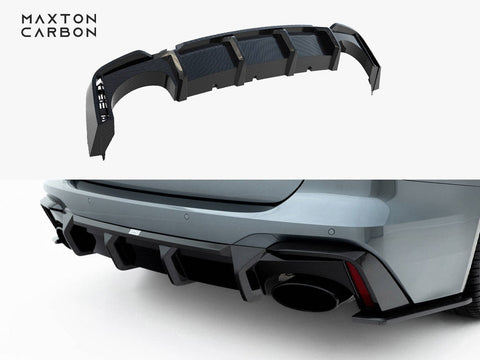 Audi - RS6 C8 (version without towbar): Maxton Pre-preg Carbon Fibre Rear Diffuser