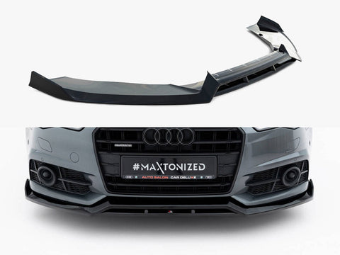 Audi - A6 / A6 C7 S Line / S6 C7 Facelift: Maxton Front Splitter V3