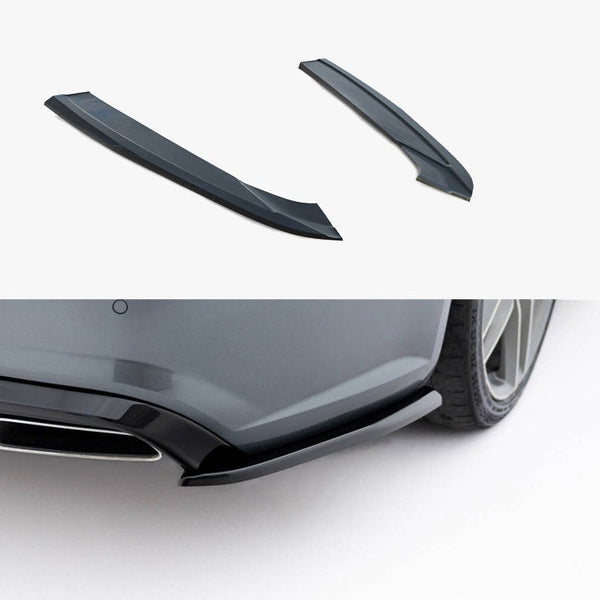 Audi - S6 / A6 S Line / A6 C7 Facelift: Maxton Rear Side Splitters V3