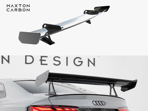 Audi - A5 / A5 S Line / S5 / RS5 Coupe F5 / F5 Facelift: Maxton Carbon Spoiler With Upper Swan Mounting