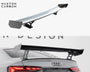 Audi - A5 / A5 S Line / S5 / RS5 Coupe F5 / F5 Facelift: Maxton Carbon Spoiler With External Brackets Uprights V2