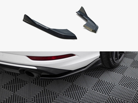 Audi - A3 Sedan 8V Facelift: Maxton Rear Side Splitters V1