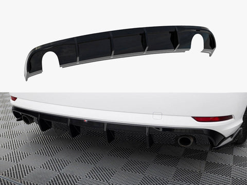 Audi - A3 Sedan 8V Facelift (Version with single exhaust tips on both sides): Maxton Rear Diffuser