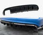 Audi - A4 S Line Sedan / Avant B8 (Version with dual exhaust tips on one side): Maxton Rear Diffuser