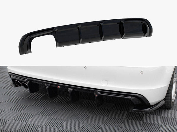 Audi - A3 S Line Sportback 8V (Version with dual exhausts tips on one side): Maxton Rear Diffuser