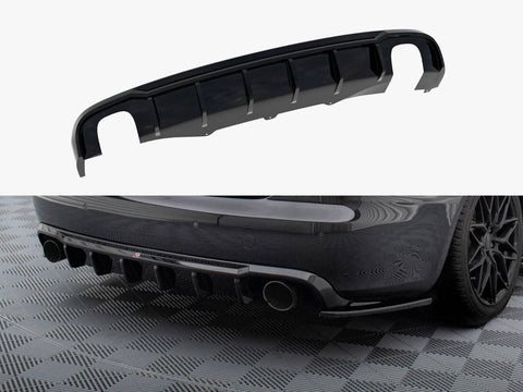 Audi - A4 B8 (Version with single exhausts on both sides): Maxton Rear Diffuser