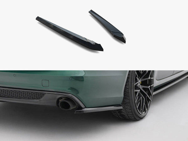 Audi - A6 S Line Avant C7: Maxton Rear Side Splitters V2