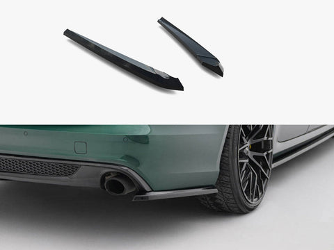 Audi - A6 S Line Avant C7: Maxton Rear Side Splitters V2